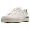 Clarks Ткань Кожа Удобные Модные Низкие Кроссовки Мужские кроссовки Белый 261767267