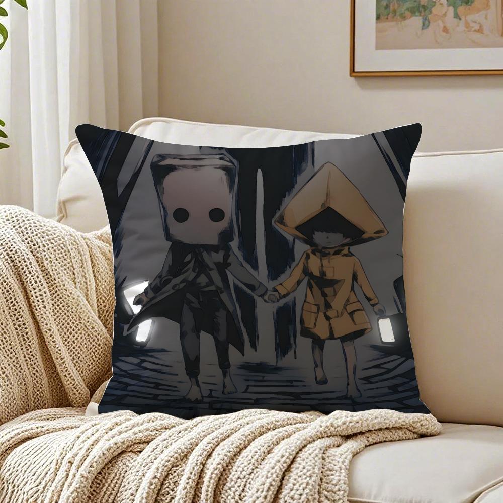 Шведская игра LLittle Nightmares аниме-игра Наволочка для подушки Пылезащитная Декор гостиной Диван Подушка Комната
