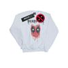 Marvel Mens Deadpool Dripping Head Sweatshirt