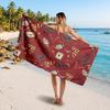 Harry Potter Printed Swim Towel, Portable Water Absorbent Towel for Beach Camping Daily Bathroom Use