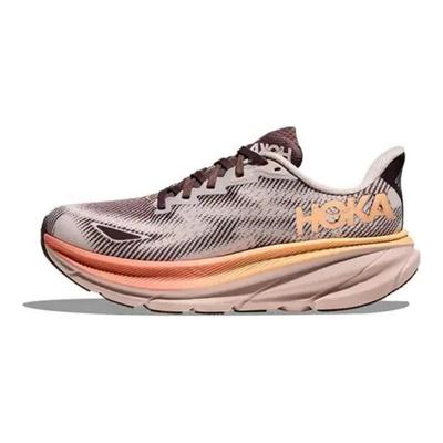 HOKA Clifton 9 GORE-TEX Cosmic Pearl Smoky Quartz Женские кроссовки Розовые 1141490-CMK