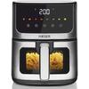 Friteuse À Air Chaud - HAEGER - Magic Window - 4,7 L - Température Variable - Minuterie Intégrée
