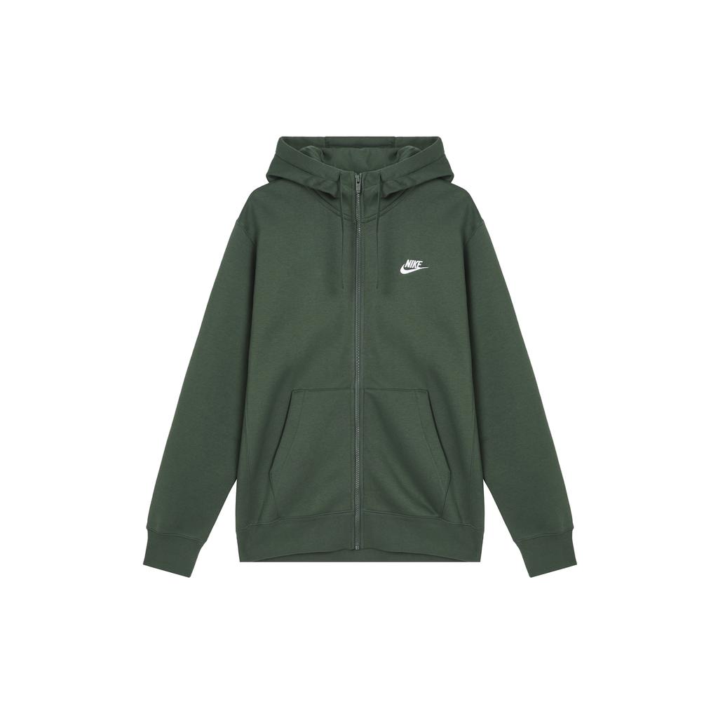 Nike Мужская толстовка с капюшоном и молнией Club Fleece Sportswear BV2646-323
