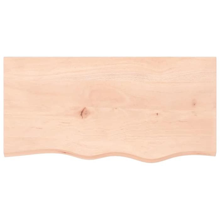 VidaXL Étagère murale 80x40x6 cm bois de chêne massif non traité 363547