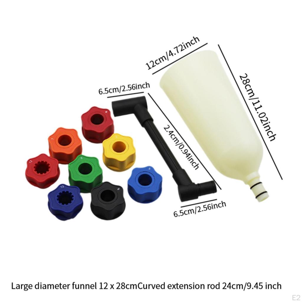 Набор воронок для моторного масла заменяет гибкое удлинение для грузовиков