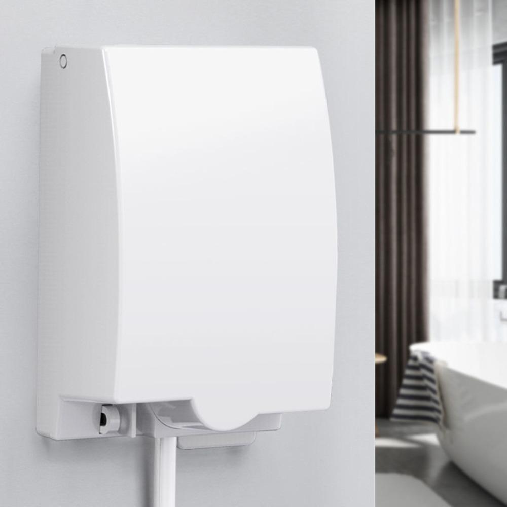 Настенная защитная крышка для выключателя Самоклеящаяся Увеличенная защита Розетка Ванная комната