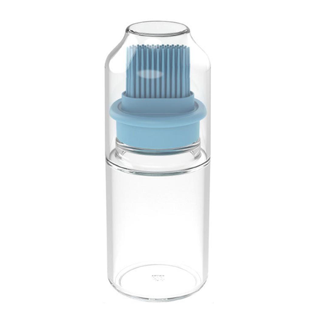 150 мл Бутылка для масла 2-в-1 с кисточкой, большая емкость, измерительный контейнер для масла, кухонная утварь