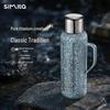 Термо-кастрюля Simita из чистого титана с механическим дисплеем температуры