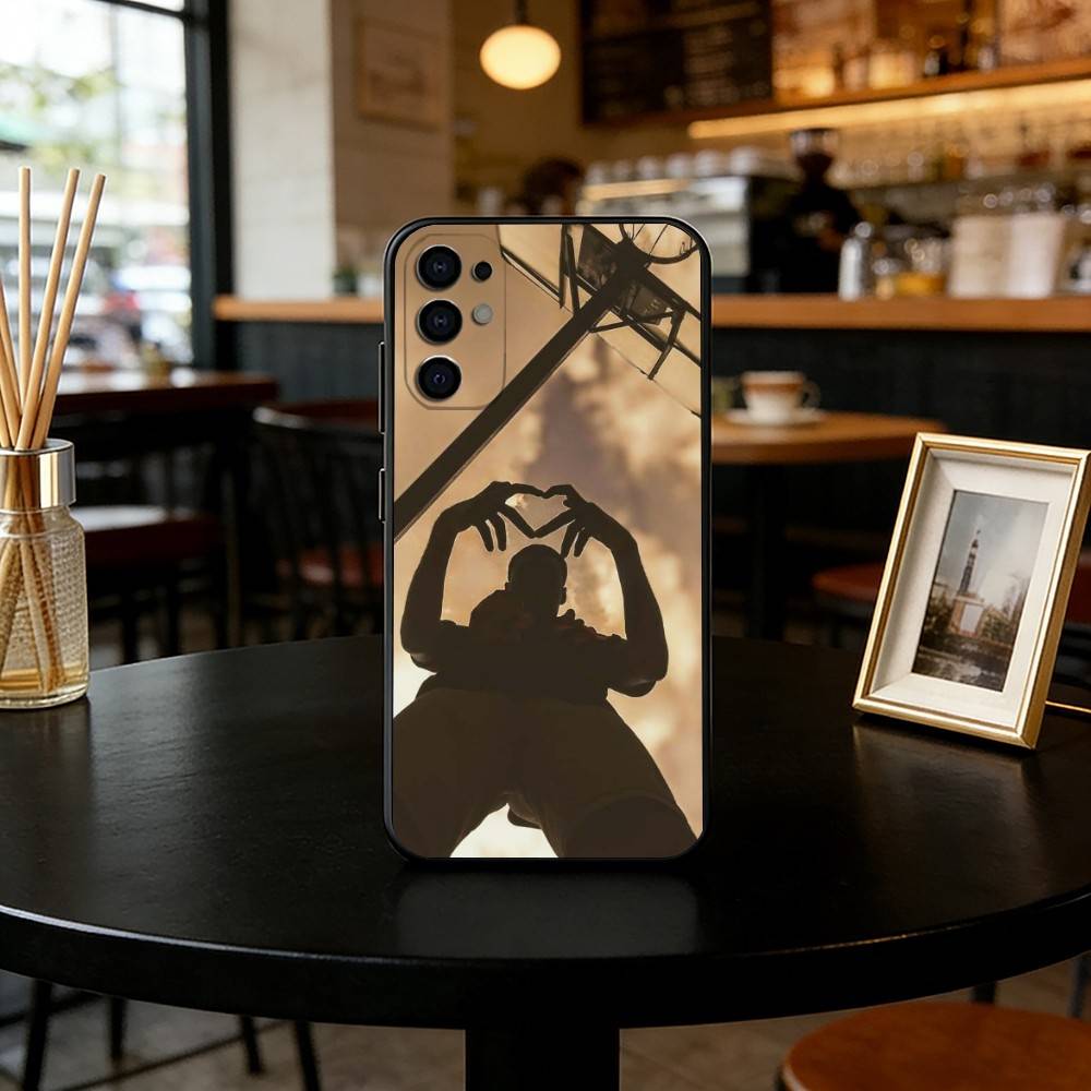 Love basketball Phone Case For Samsung S25,S24,S21,S22,S23,S30,Ultra,S20,Plus,Fe,Lite,Note,10,Black Cover