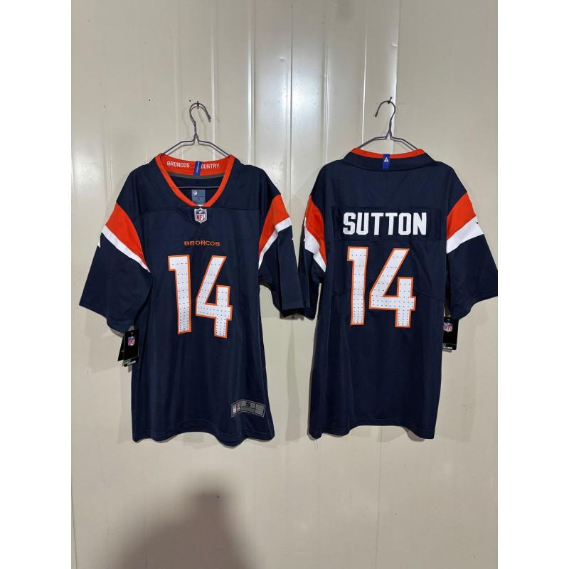 NFL Denver Broncos 2nd Gen Embroidered Short Sleeve Football Jersey Men Women