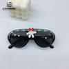 Fashion Oval Frame Children'S Sunglasses Eye Protection Sunshade Sun Protection Uv Protection Boys And Girls Sunglasses