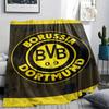 1pc Dortmund Print Flannel Blanket, High quality Comfortable for All Seasons, Home Decor, Warmth and Comfort, Perfect for Christmas Gifts28