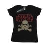 Star Wars Womens/Ladies Stormtrooper Skull Logo Cotton T-Shirt
