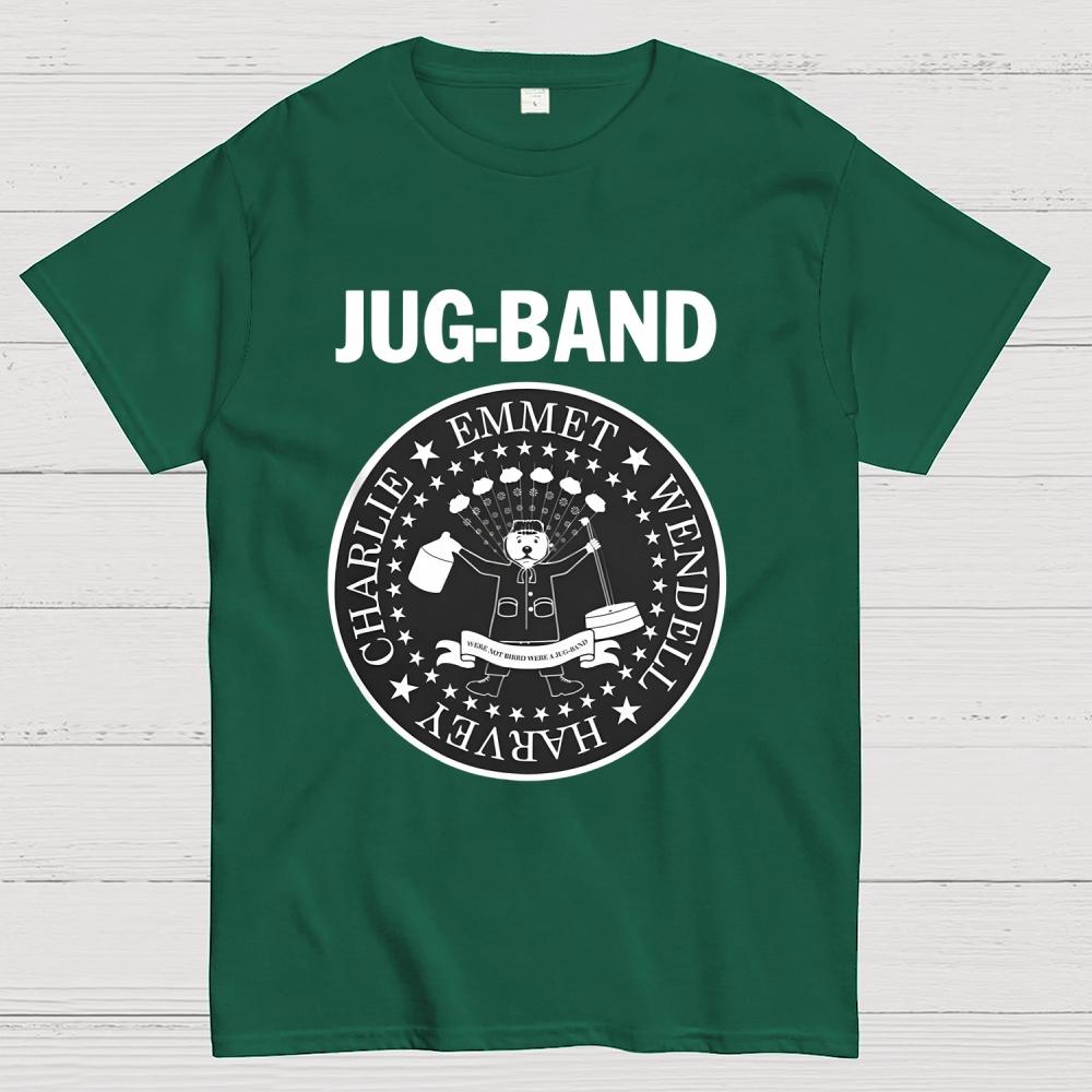 Jug Band Unisex 100% Cotton Summer Casual Cool Loose T-Shirt