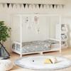 VidaXL Bed Frames for Children, Single Bed with Slatted Base, Bedroom Furniture, Scandinavian, White 80x160 Cm 834514