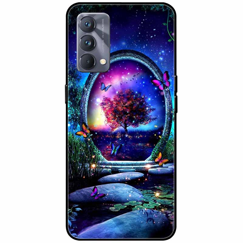 Для Realme GT Master Edition Чехол Силиконовый Мягкий Расписной Чехол с Тигром и Львом для Realme GT Master RMX3363 RMX3360 Funda Coque