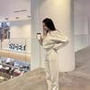 2024 Осень/Зима Женский Вышитый Тонкий Повседневный Спортивный Комплект Из Толстовки И Спортивных Штанов