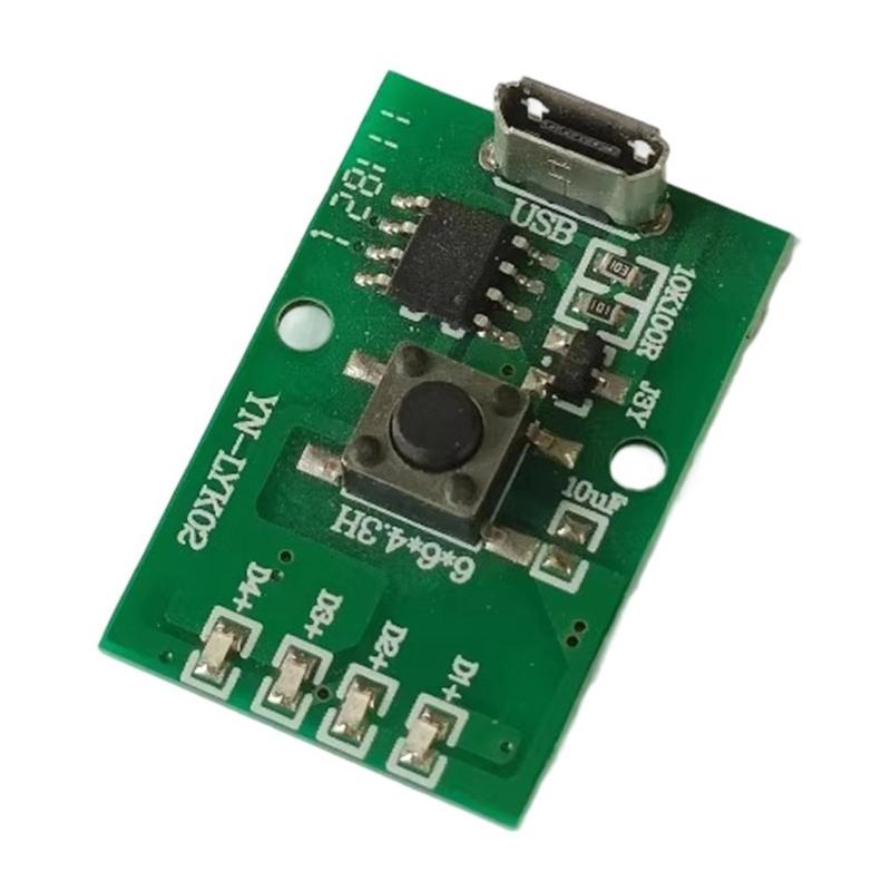 Плата драйвера фонарика Плата схемы фары Порт зарядки 3-5 Вт Модифицированные аксессуары Плата схемы рыболовного фонаря