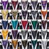 Mens Paisley Cravat Silk Ascot Tie Wedding Retro Scarf Cusal Formal Hanky Cuffs