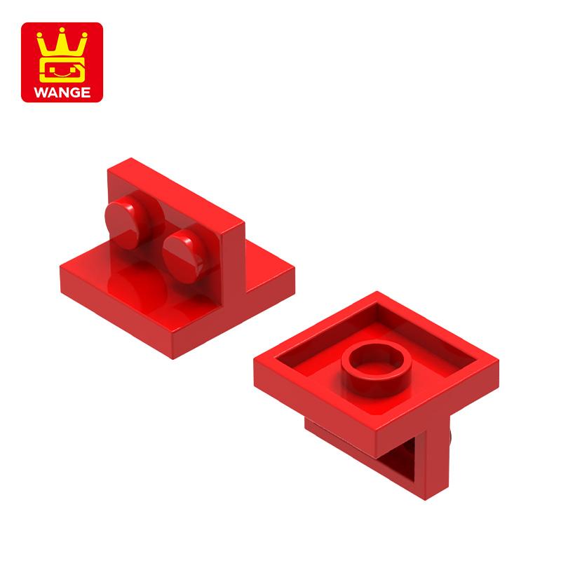 Нетоксичный 123 шт./Лот 41682 Центральная двойная скоба Стена 1 x 2 - 2 x 2 Блок MOC Цветные Аксессуары Совместимые с Кирпичами DIY Детские Игрушки