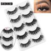 Long Handmade Multilayer Eye Lashes Extension 3D Faux Mink Hair Wispy Fluffy  False Eyelashes