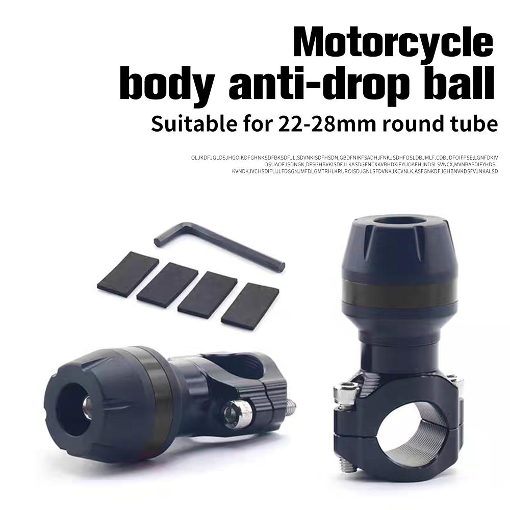 Universal Motorcycle Clamp Falling Protection Electric Scooter Frame Sliders Crash Pad for Haojue UHR150 UFR150 AR150