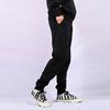 Converse Мужские вязаные брюки-джоггеры Черные Умеренный прямой крой 10020369-A01