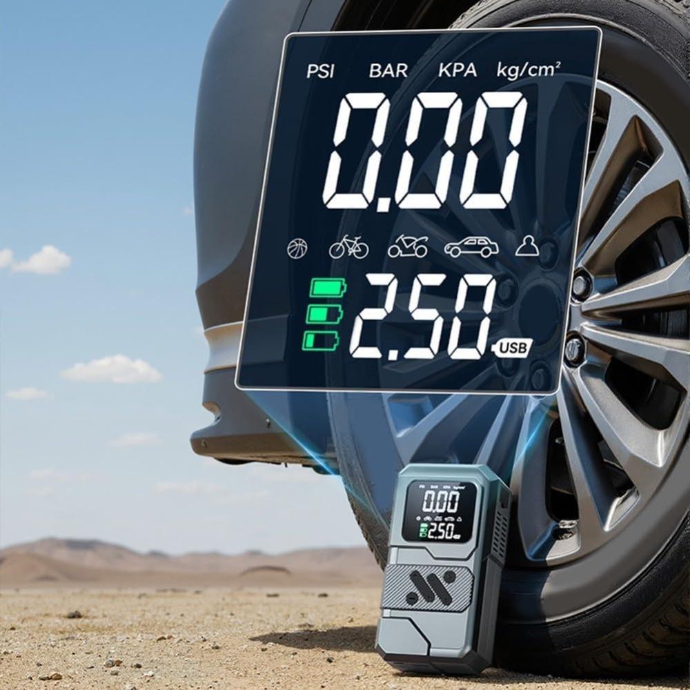 Vehicle Mounted Inflatable All-in-One Machine for battery Car Starting Power Supply
