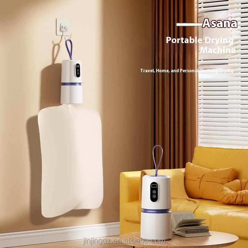 Hot Selling Portable Mini Clothes Dryer Machine Baby Clothes Smart Timer CLothes Underwear Dryer for Travel and Home Use