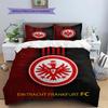 Eintracht Frankfurt Pattern Bedding,Quilt Set Quilt Cover Pillowcase Home Birthday Gift(1 * duvet cover + 2 * pillowcase, without core)