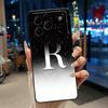 Противоударный чехол для пары телефонов Doogee Note 56 Уникальный дизайн с буквами Мягкий силикон для Doogee Note 56 Черный чехол