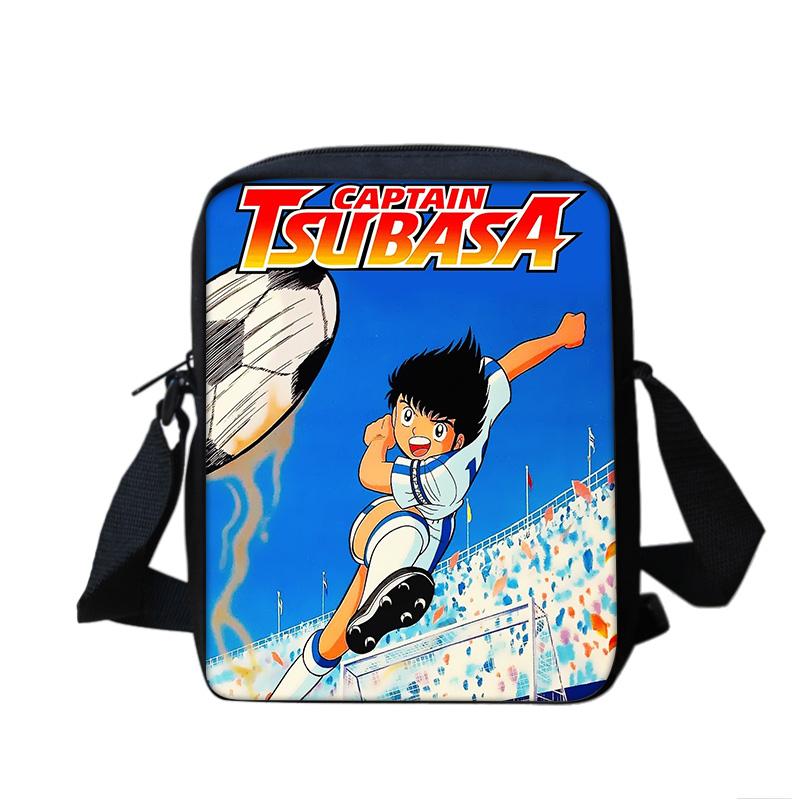 Многофункциональная сумка через плечо Captain Tsubasa большой вместимости, идеальный подарок для мальчиков и девочек на школьные дни рождения