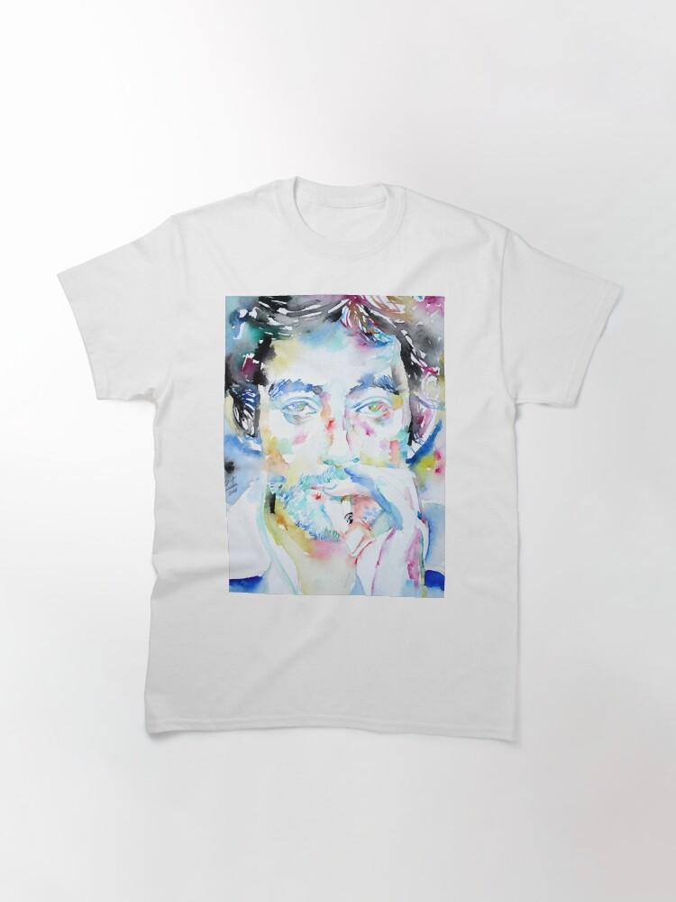 Serge Gainsbourg SERGE GAINSBOURG watercolor portrait Classic T-Shirt