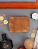 Leather wallet N992A-HP-BL-1246 TAN