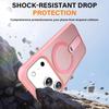 Магнитный Тонкий Чехол для iPhone 17 Pro Max/Air Невидимая Подставка Противоскользящий Ударопрочный Полупрозрачный Чехол для Телефона с Сильным Магнитом