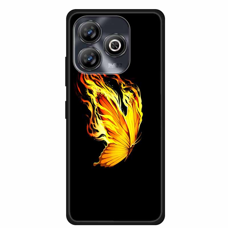 Чехол для ZTE BLADE A75 4G Животные Мягкий Силикон ТПУ Чехлы для Телефона Задняя Крышка Для ZTE BLADEA75 Ударопрочный Волк Защитник Крутой Coque