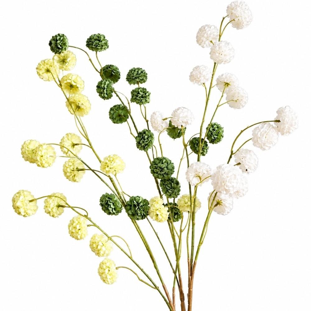 100 Cm Artificial Small Hydrangea Flower Simulation Plastic Fake Flowers Photography Props