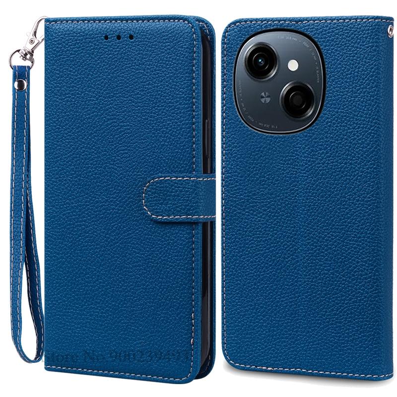 Для Tecno Spark go 1 Чехол-книжка из кожи Чехол-книжка из мягкого силикона для Tecno Spark go 1 Чехол-книжка с магнитным покрытием Fundas