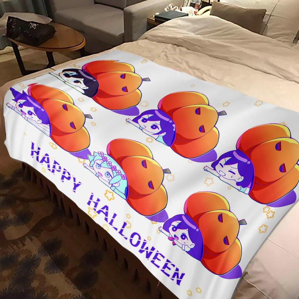 Одеяло для игры Omori, забавное фланелевое одеяло с котом Омори, мультяшными друзьями, для спальни, гостиной, покрывало для дивана, покрывало Omori