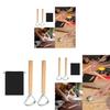Hide Tanning Kits Pelts Scrapers Leather Making Tool Taxidermy Supplies