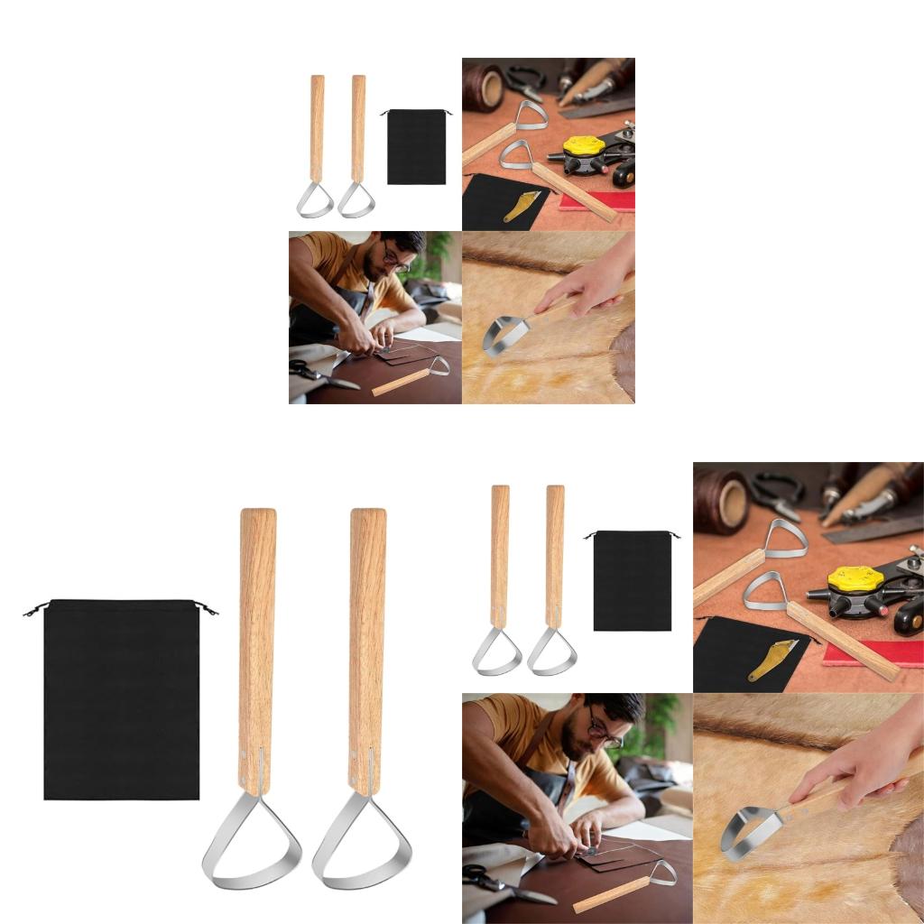 Hide Tanning Kits Pelts Scrapers Leather Making Tool Taxidermy Supplies