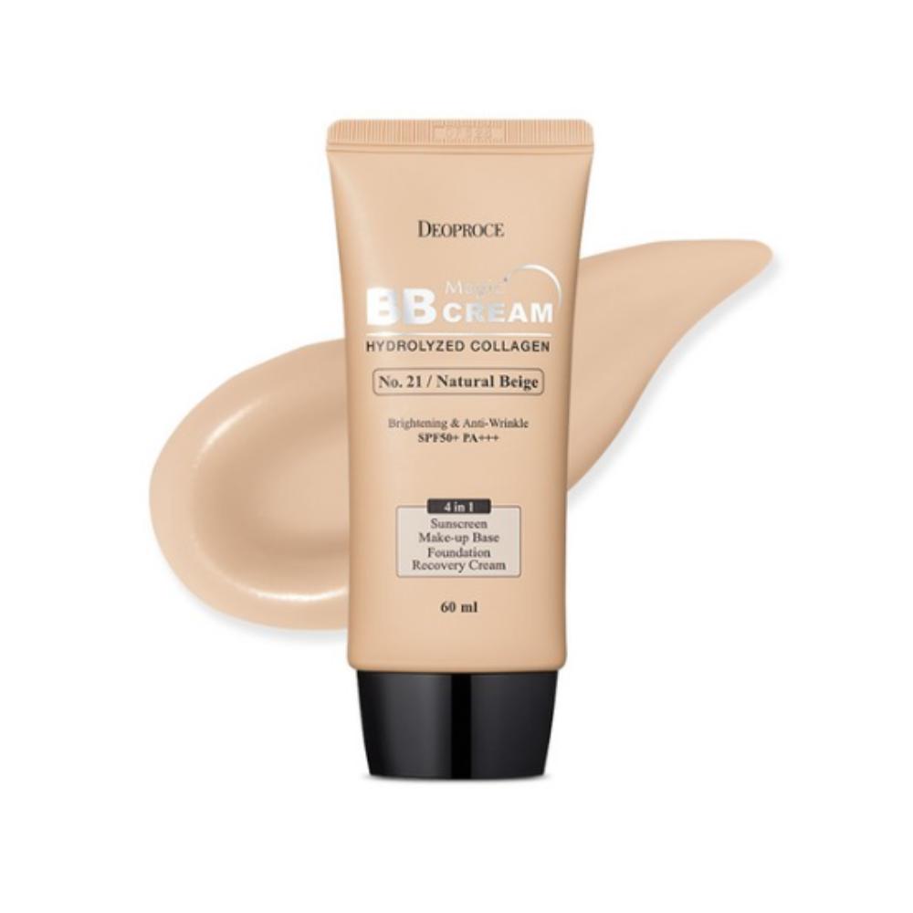 Deoproce Magic Tone-Up Collagen BB Cream Moisturizer SPF+++ PA+++ 60ml (#19, #21, #23)