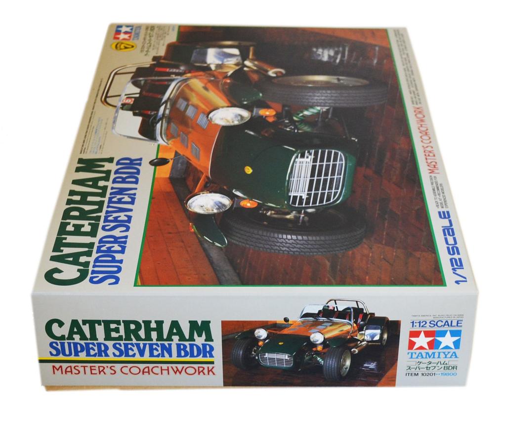 Tamiya Серия Masters Coachwork Caterham Super Seven Пластиковая модель 10201 1/12 №01
