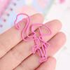Cute Mini Flamingo Paper Clips Pin Bookmark Memo Office School Stationery