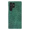 Ostrich Genuine Leather Case for Samsung Galaxy S23 FE S24 Ultra S22Plus S21FE S20 S23  Cowhide Back Cover Coque Shell