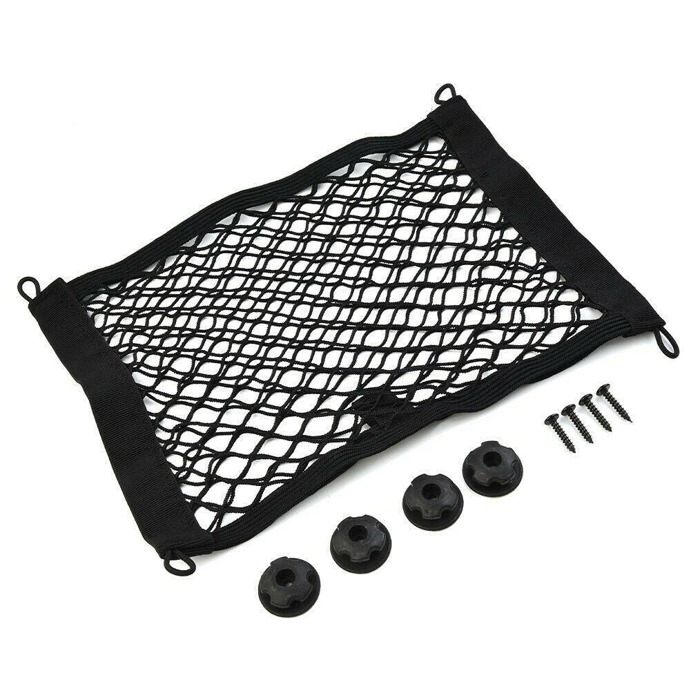 Эластичная автомобильная сетка-сетка для хранения, сетчатый органайзер для автомобиля, большая емкость, автоматическая эластичная сетка для хранения для грузовика, автодома 25*50 см