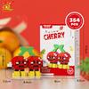 Нетоксичные Мини Милые Вкусные Фрукты Микро Строительные Блоки 3D Алмазная Модель Пищевые Кирпичики Diy Городские Строительные Игрушки Для Детей