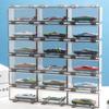 Car Toys Transparent Dustproof Carro Model Collection Display Combinable Shell Acrylic Storage Box For Boys Gift