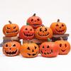 LED Pumpkin Lantern Battery-Powered Warm Light Halloween Lantern Energy-saving Indoor Outdoor Pumpkin Decor