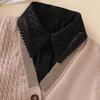 1 Piece of Chiffon Hollow-out Fake Collar for Women, a Versatile Accessory To Match with Sweaters, Inner Wears, Base Shirts, Etc
